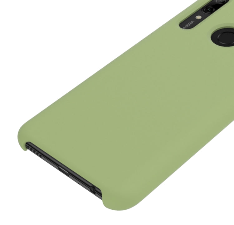 Solid Color Liquid Silicone Dropproof Protective Case for Huawei Enjoy 9s