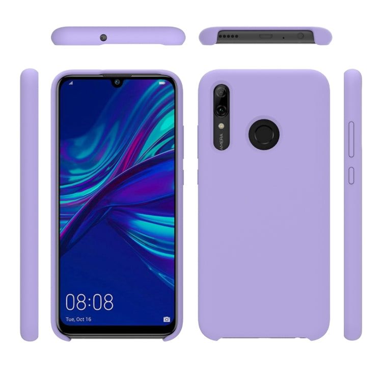 Solid Color Liquid Silicone Dropproof Protective Case for Huawei Enjoy 9s