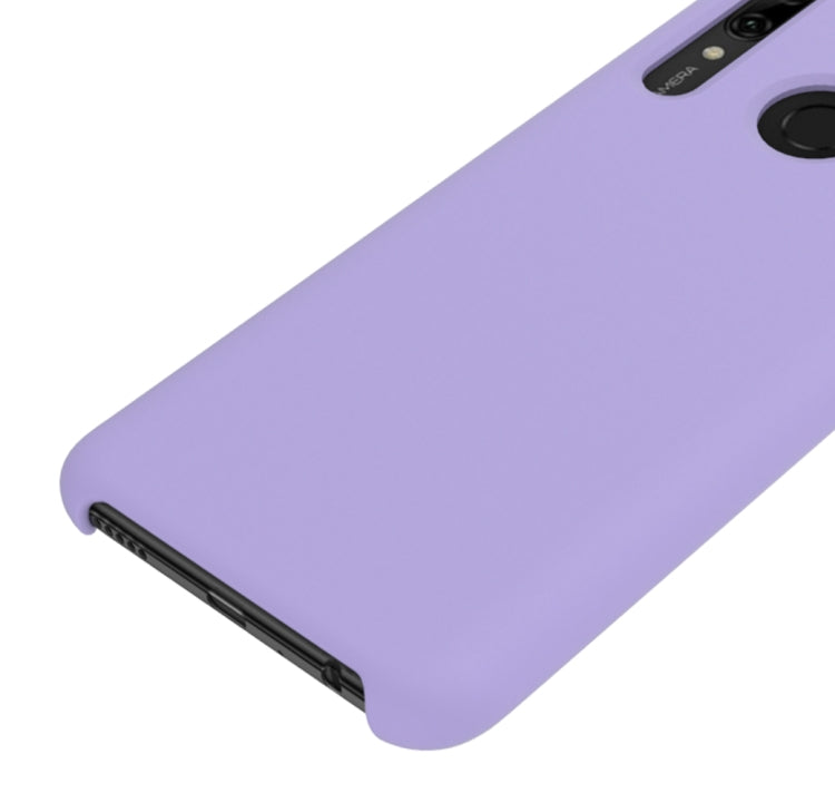 Solid Color Liquid Silicone Dropproof Protective Case for Huawei Enjoy 9s