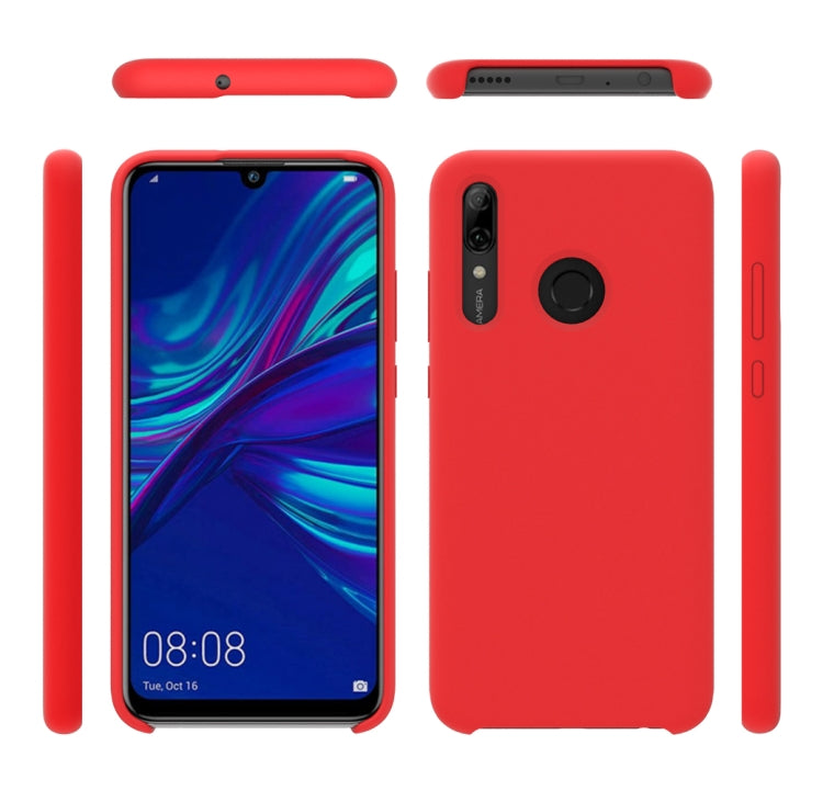 Solid Color Liquid Silicone Dropproof Protective Case for Huawei Enjoy 9s