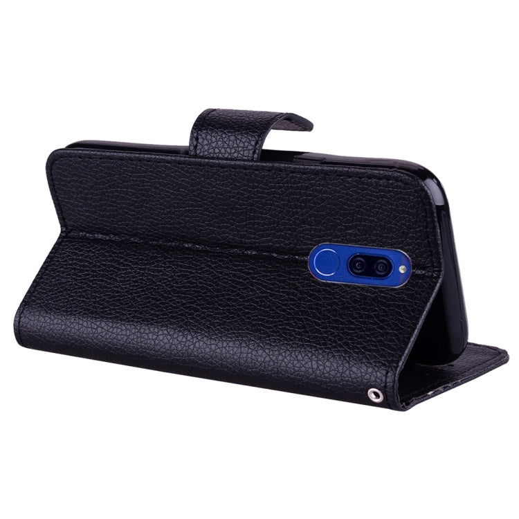 Litchi Texture Horizontal Flip Leather Case for Huawei  Honor 9i & Mate 10 Lite & Maimang 6 & Nova 2i , with Wallet & Holder & Card Slots & Lanyard