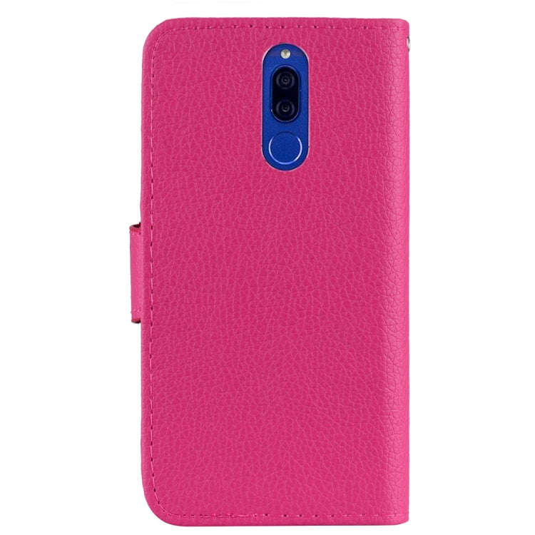 Litchi Texture Horizontal Flip Leather Case for Huawei  Honor 9i & Mate 10 Lite & Maimang 6 & Nova 2i , with Wallet & Holder & Card Slots & Lanyard