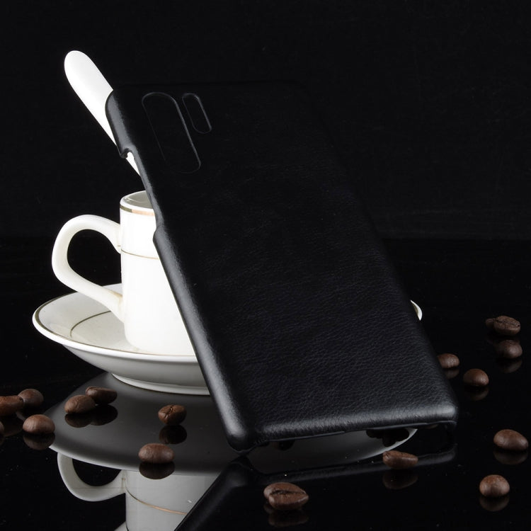 Shockproof Litchi Texture PC + PU Case for Huawei P30 Pro