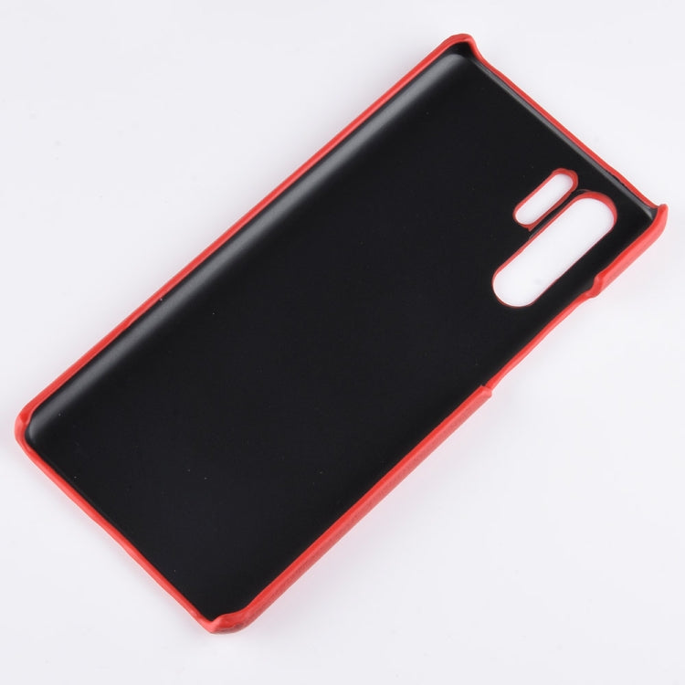 Shockproof Litchi Texture PC + PU Case for Huawei P30 Pro