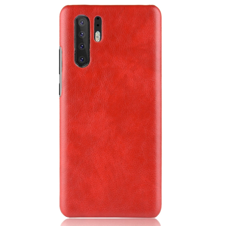 Shockproof Litchi Texture PC + PU Case for Huawei P30 Pro