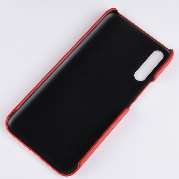 Shockproof Litchi Texture PC + PU Case for Huawei P30