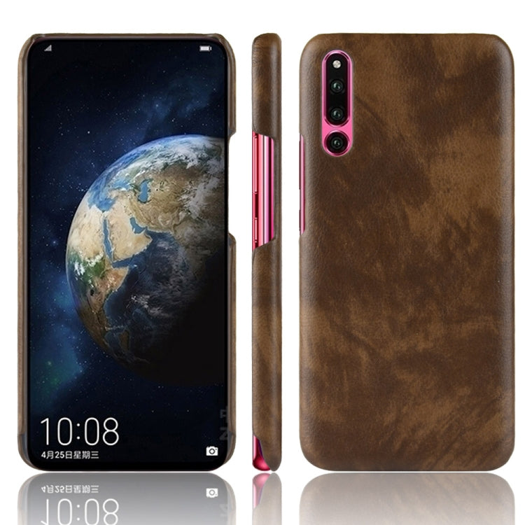 Shockproof Litchi Texture PC + PU Case for Huawei P30
