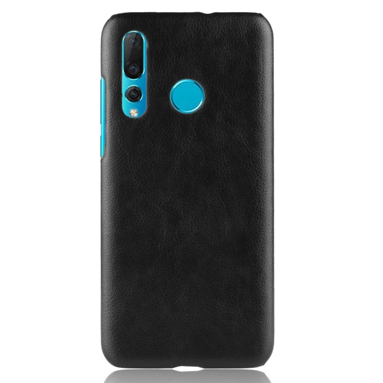 Shockproof Litchi Texture PC + PU Case for Huawei Nova 4