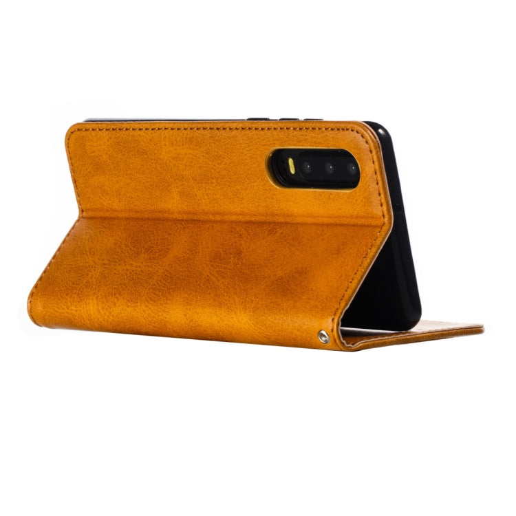 Calf Texture Zipper Magnetic Horizontal Flip Leather Case for Huawei P30, with Wallet & Holder & Card Slots