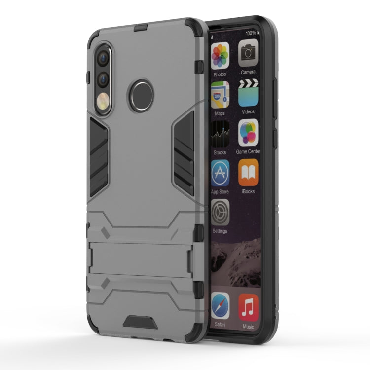 Shockproof PC + TPU Case for Huawei P30 Lite, with Holder