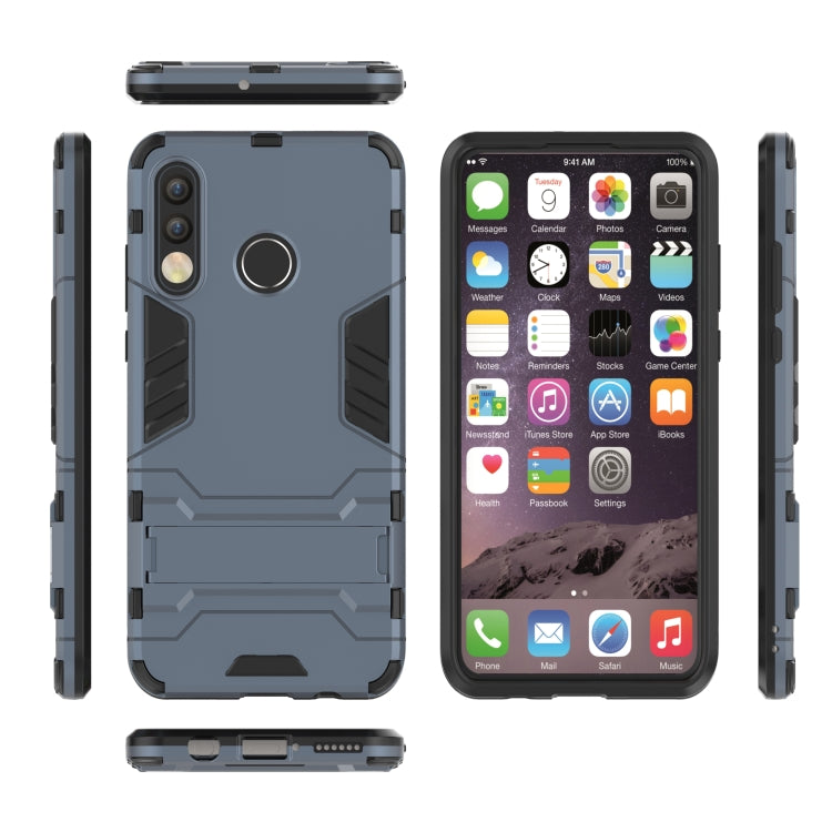 Shockproof PC + TPU Case for Huawei P30 Lite, with Holder