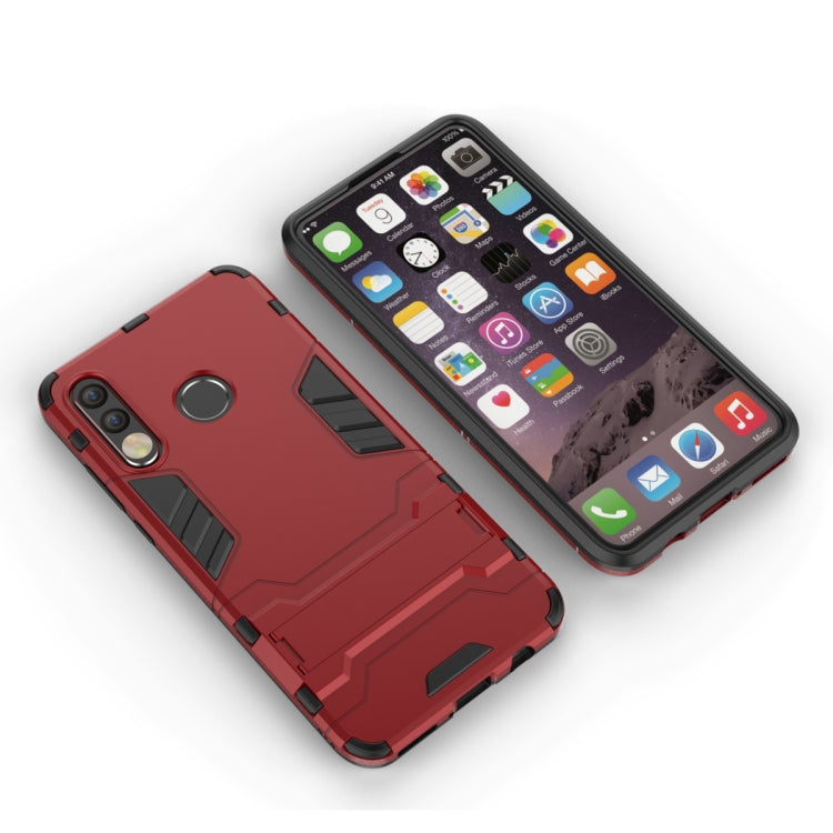 Shockproof PC + TPU Case for Huawei P30 Lite, with Holder