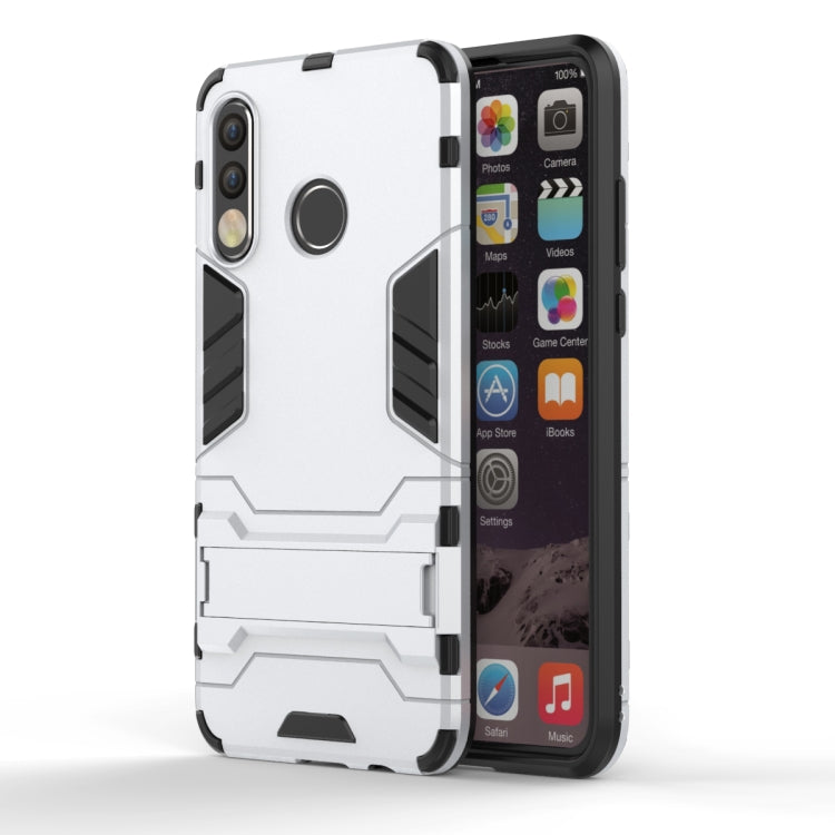 Shockproof PC + TPU Case for Huawei P30 Lite, with Holder