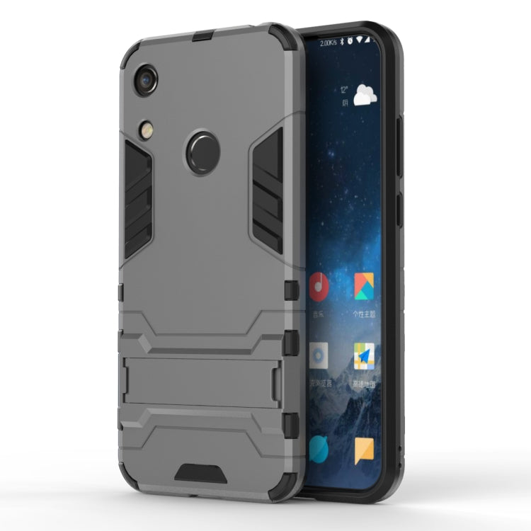 Shockproof PC + TPU Case for Huawei Honor 8A, with Holder