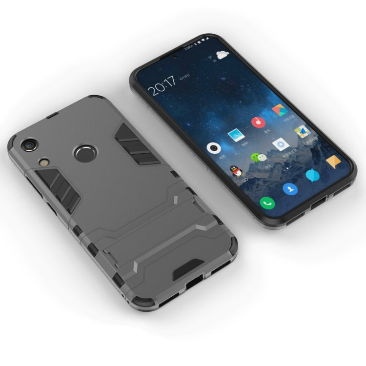 Shockproof PC + TPU Case for Huawei Honor 8A, with Holder