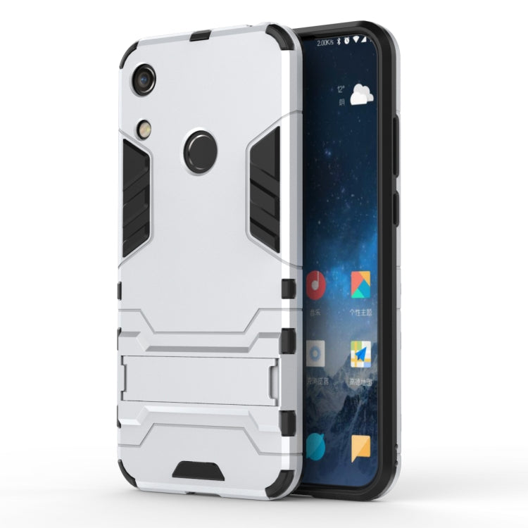 Shockproof PC + TPU Case for Huawei Honor 8A, with Holder