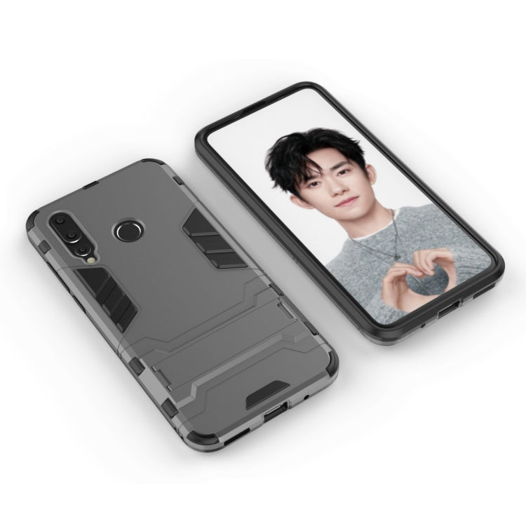Shockproof PC + TPU Case for Huawei Nova 4, with Holder
