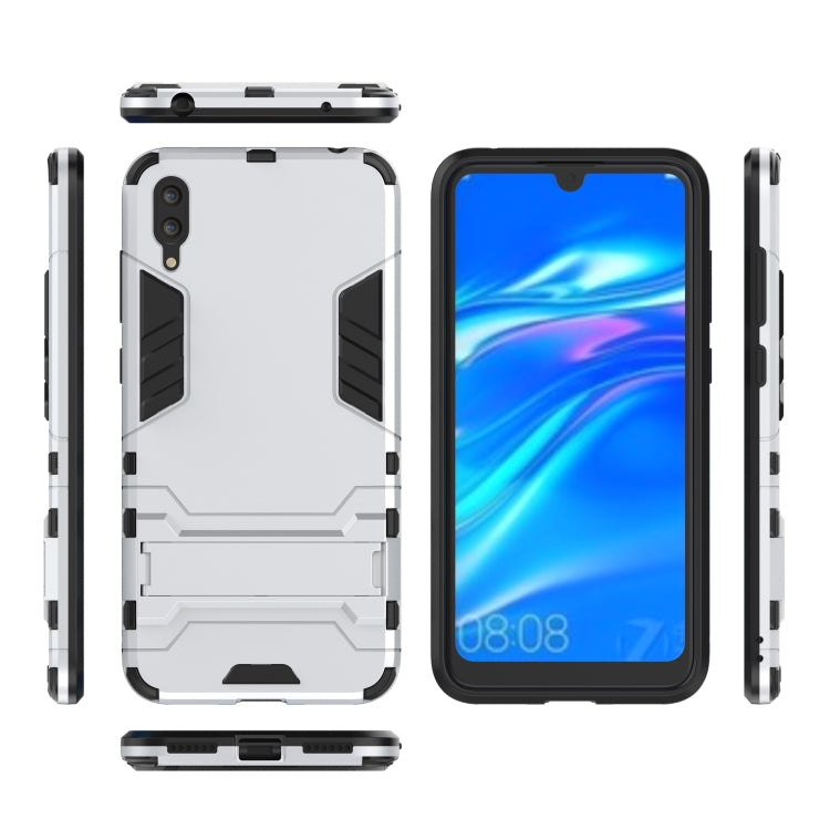 Shockproof PC + TPU Case for Huawei Enjoy 9, with Holder