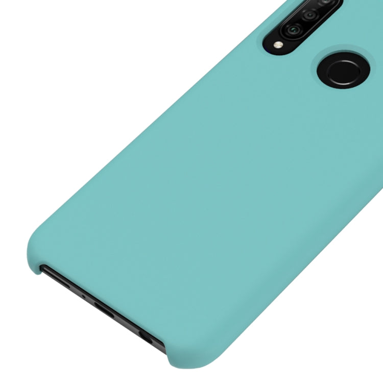 Solid Color Liquid Silicone Dropproof Protective Case for Huawei P30 Lite/Nova 4e