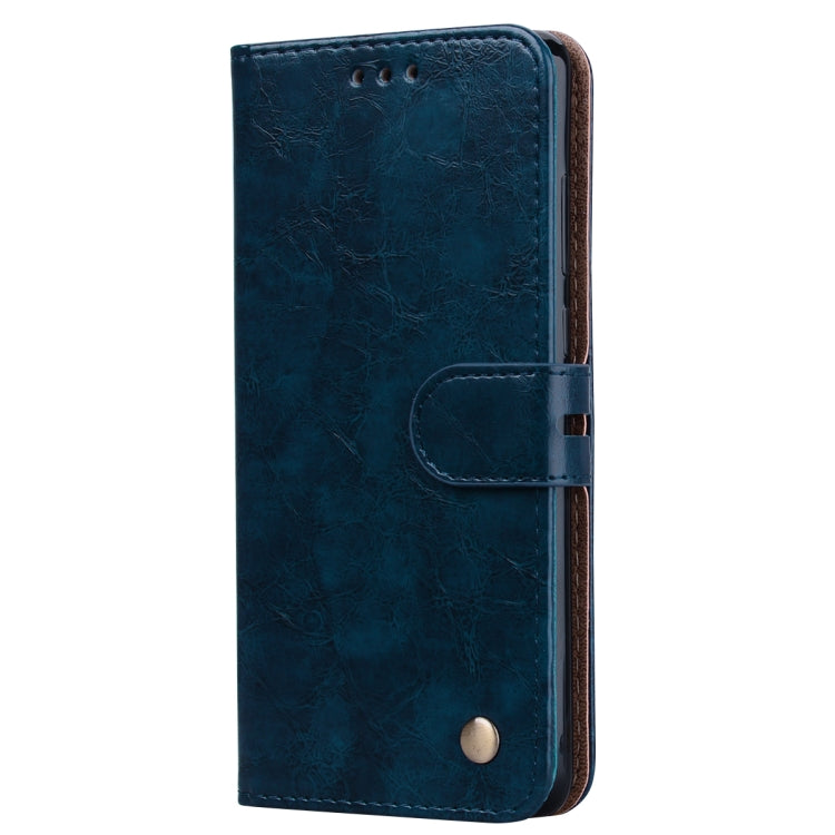 Business Style Oil Wax Texture Horizontal Flip Leather Case for Huawei P30, with Holder & Card Slots & Wallet