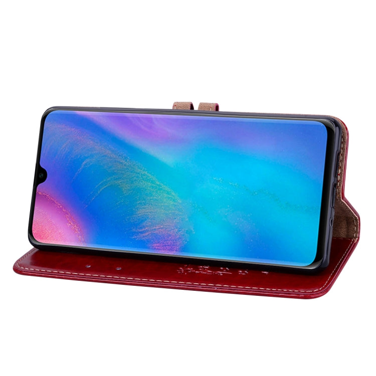 Business Style Oil Wax Texture Horizontal Flip Leather Case for Huawei P30 Pro, with Holder & Card Slots & Wallet