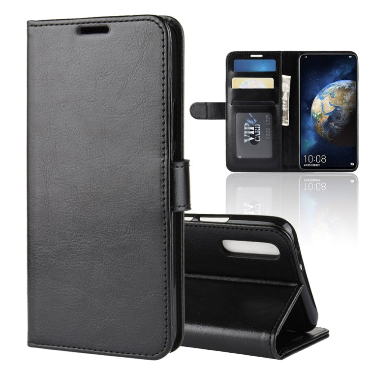 R64 Texture Single Fold Horizontal Flip Leather Case for Huawei Honor Magic 2, with Holder & Card Slots & Wallet