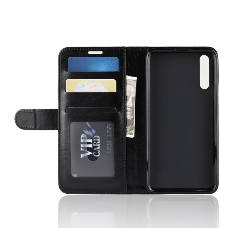 R64 Texture Single Fold Horizontal Flip Leather Case for Huawei Honor Magic 2, with Holder & Card Slots & Wallet