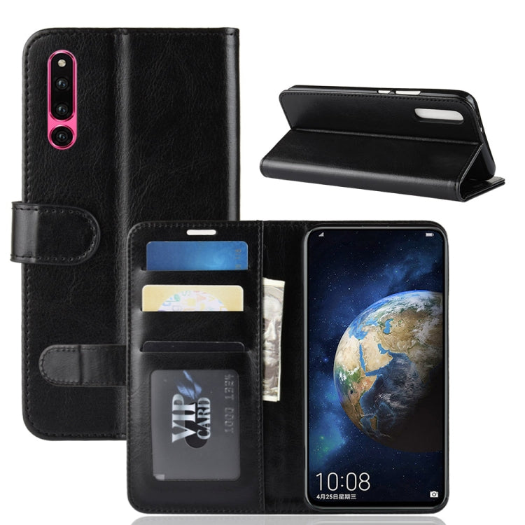 R64 Texture Single Fold Horizontal Flip Leather Case for Huawei Honor Magic 2, with Holder & Card Slots & Wallet