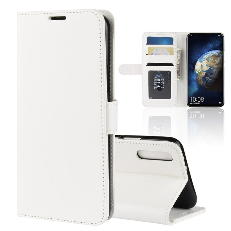 R64 Texture Single Fold Horizontal Flip Leather Case for Huawei Honor Magic 2, with Holder & Card Slots & Wallet