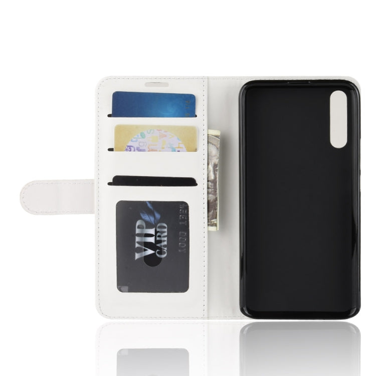 R64 Texture Single Fold Horizontal Flip Leather Case for Huawei Honor Magic 2, with Holder & Card Slots & Wallet