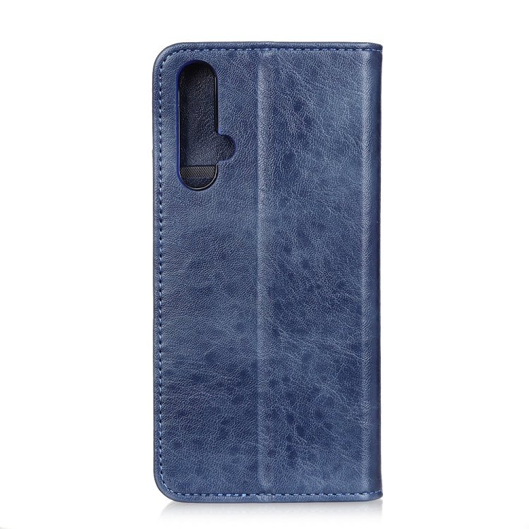Copper Buckle Retro Texture Horizontal Flip Leather Case for Huawei Nova 5, with Holder & Card Slots & Wallet