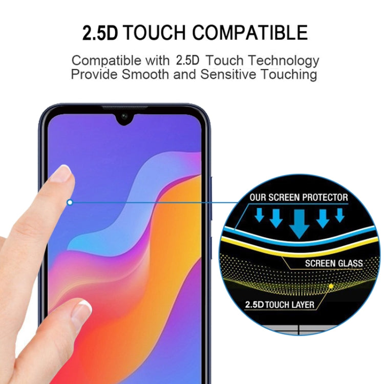 0.3mm 9H 2.5D Full Screen Tempered Glass Film for Huawei Honor  8A