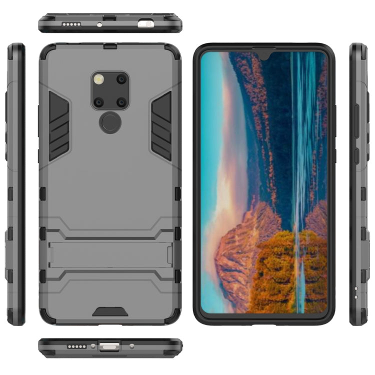 Shockproof PC + TPU Case for Huawei Mate 20 X, with Holder
