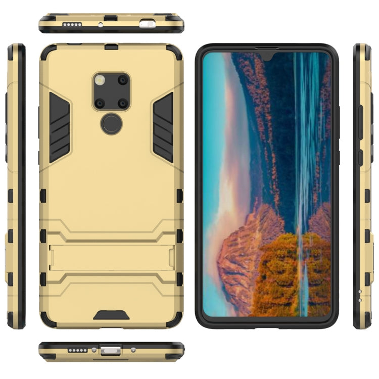 Shockproof PC + TPU Case for Huawei Mate 20 X, with Holder