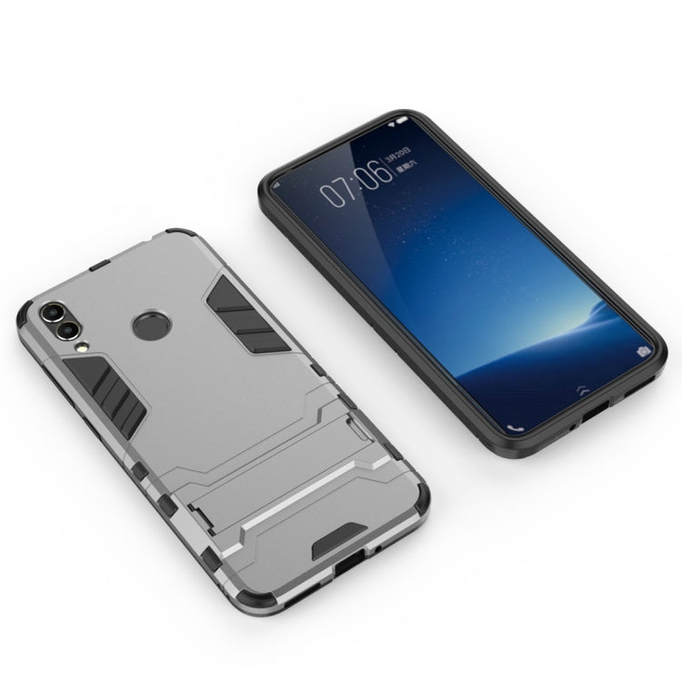 Shockproof PC + TPU Case for Huawei Honor 8C, with Holder