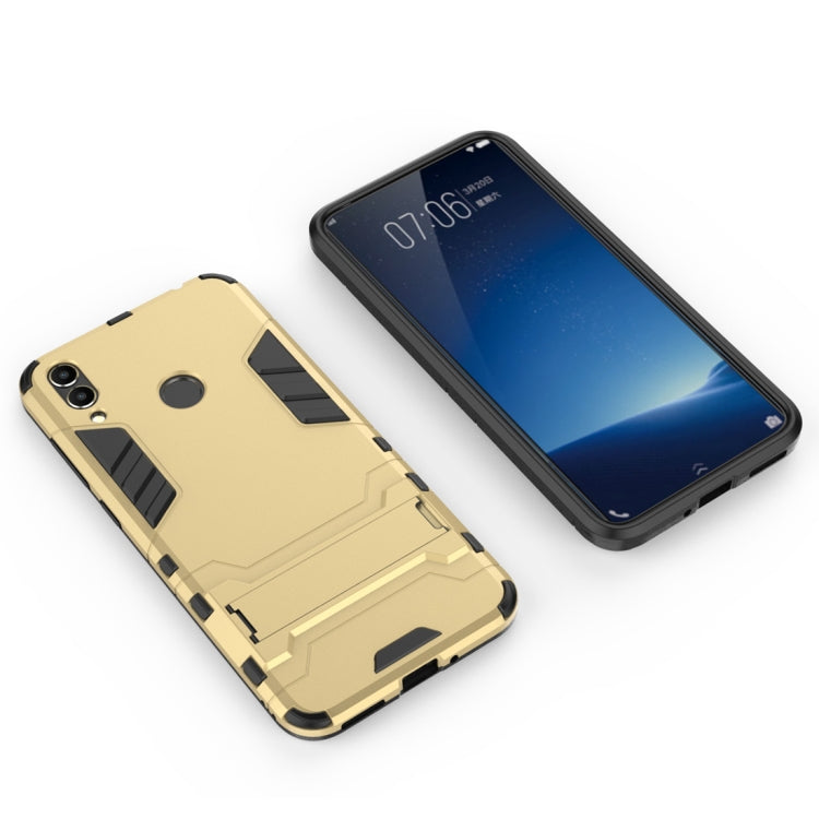 Shockproof PC + TPU Case for Huawei Honor 8C, with Holder