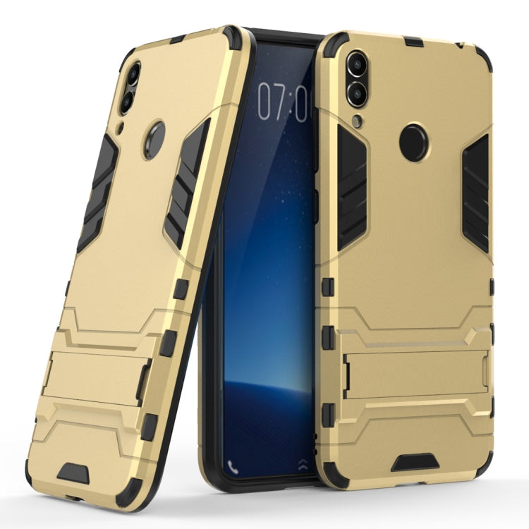 Shockproof PC + TPU Case for Huawei Honor 8C, with Holder