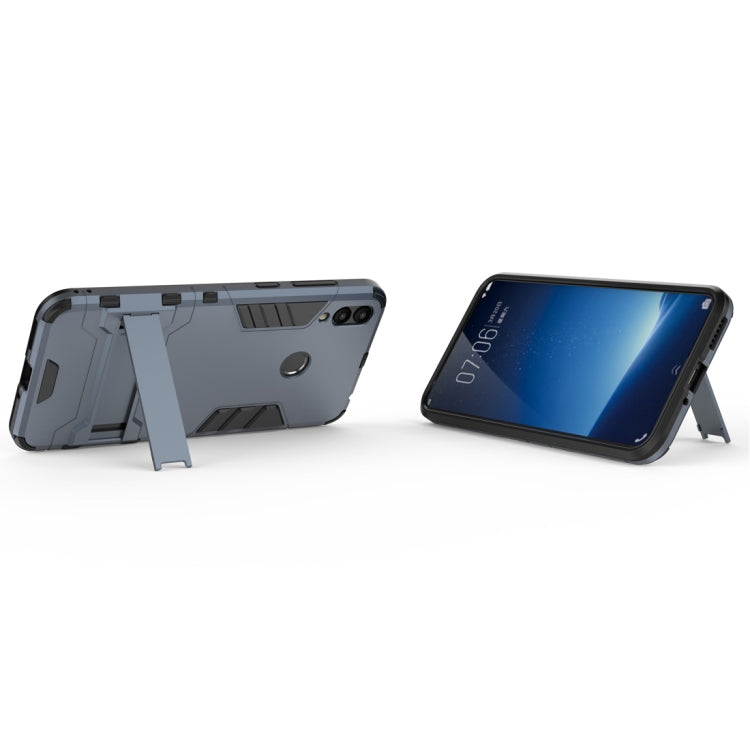 Shockproof PC + TPU Case for Huawei Honor 8C, with Holder