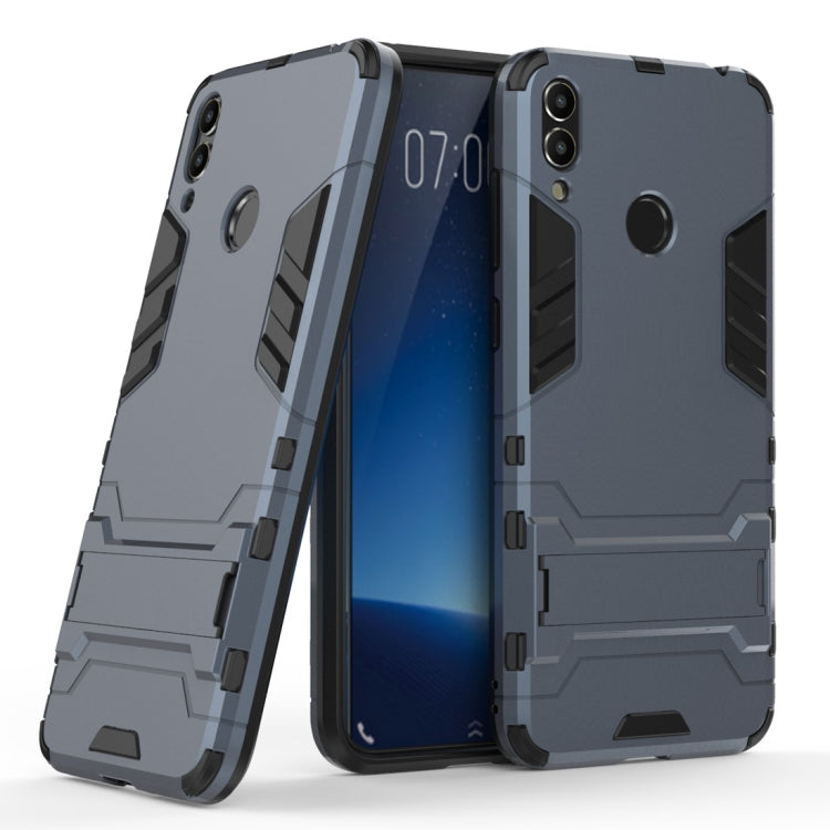 Shockproof PC + TPU Case for Huawei Honor 8C, with Holder