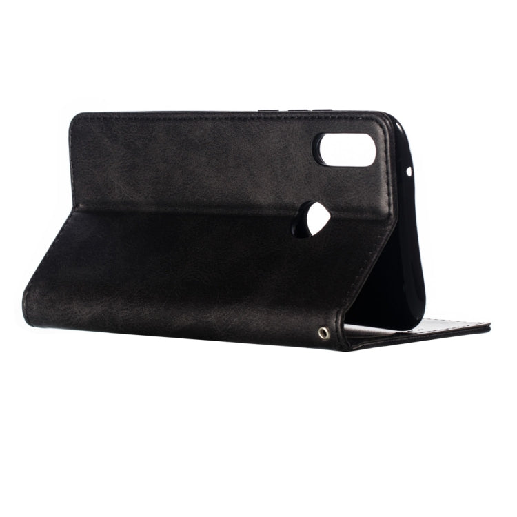 Calf Texture Zipper Magnetic Horizontal Flip Leather Case for Huawei Y9 (2019) / Enjoy 9 Plus, with Wallet & Holder & Card Slots