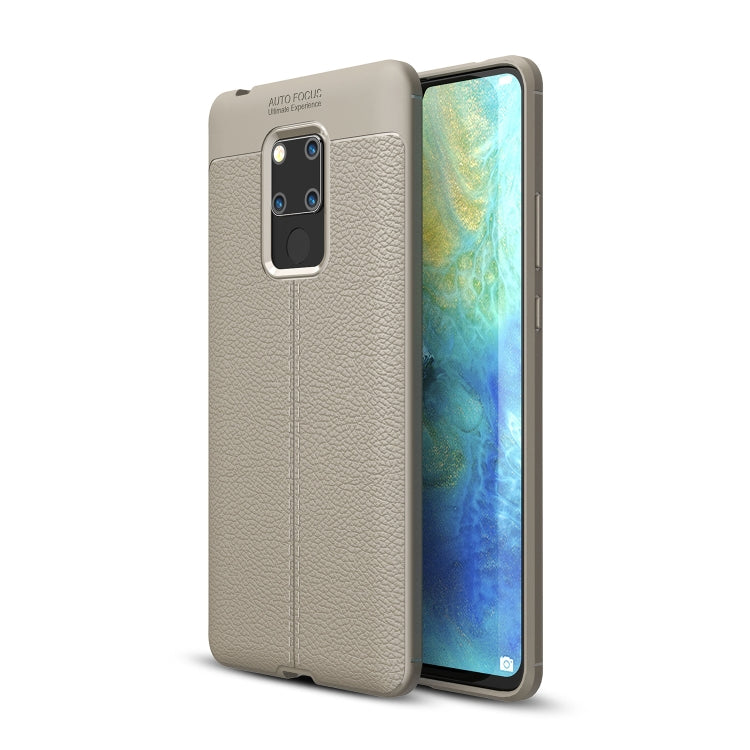 Litchi Texture TPU Shockproof Case for Huawei Mate 20 X