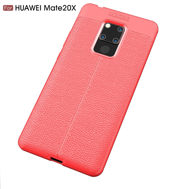 Litchi Texture TPU Shockproof Case for Huawei Mate 20 X