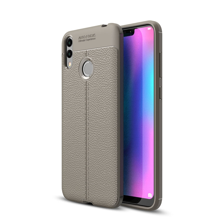 Litchi Texture TPU Shockproof Case for Huawei Honor 8C