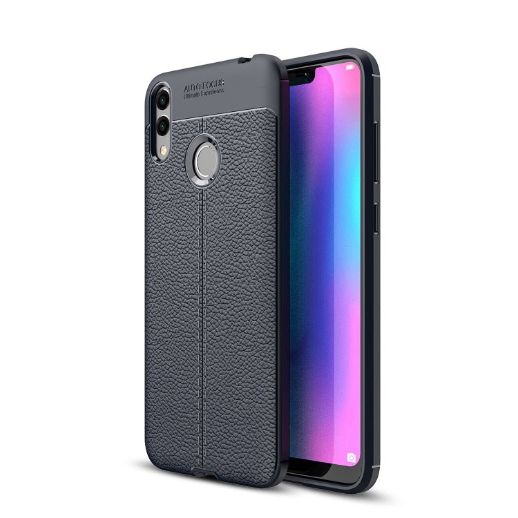 Litchi Texture TPU Shockproof Case for Huawei Honor 8C