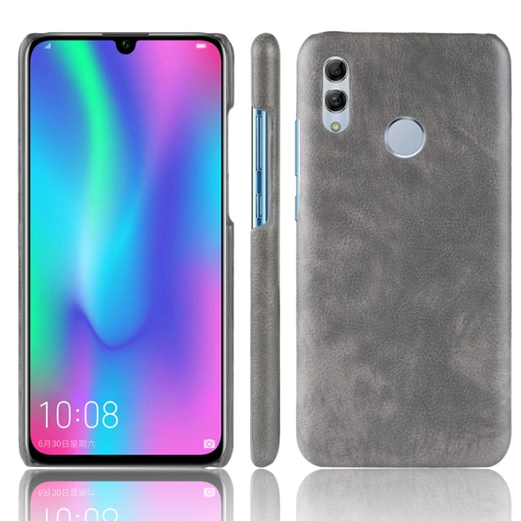 Shockproof Litchi Texture PC + PU Case for Huawei Y7 (2019)