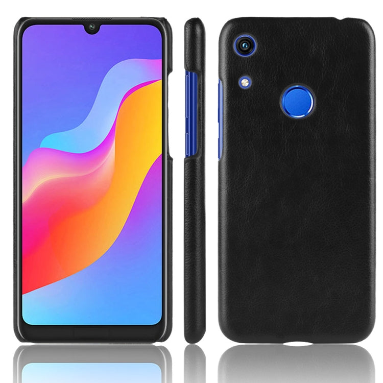 Shockproof Litchi Texture PC + PU Case for Huawei Honor 8A