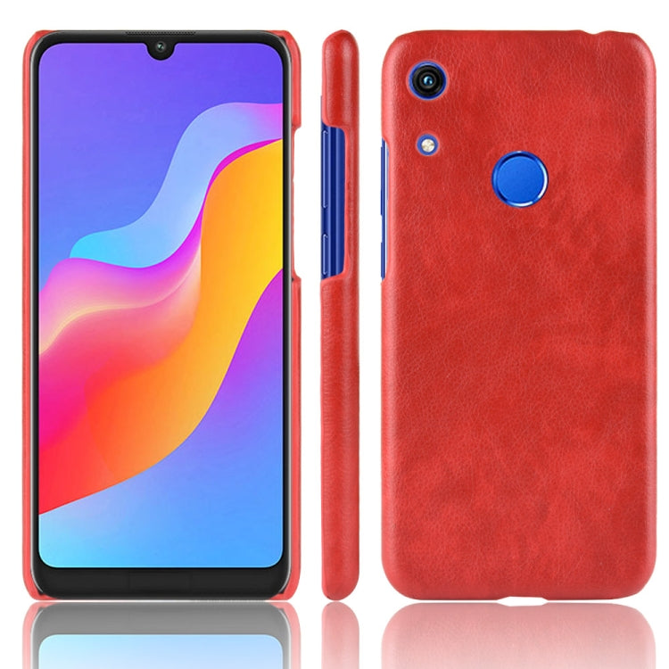 Shockproof Litchi Texture PC + PU Case for Huawei Honor 8A