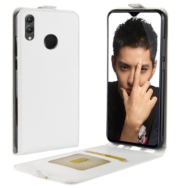 Business Style Vertical Flip Leather Protective Back Cover Case for Huawei Honor 8X, with Card Slot