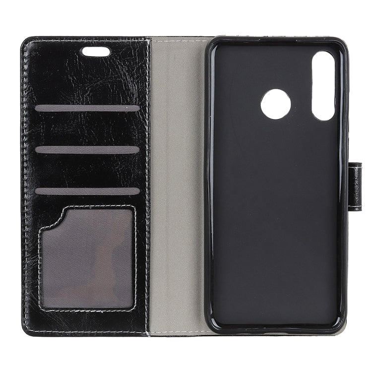 Retro Crazy Horse Texture Horizontal Flip Leather Case for Huawei P30 Lite, with Wallet & Holder & Card Slots & Photo Frame