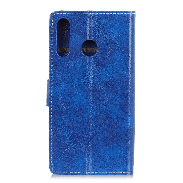 Retro Crazy Horse Texture Horizontal Flip Leather Case for Huawei P30 Lite, with Wallet & Holder & Card Slots & Photo Frame